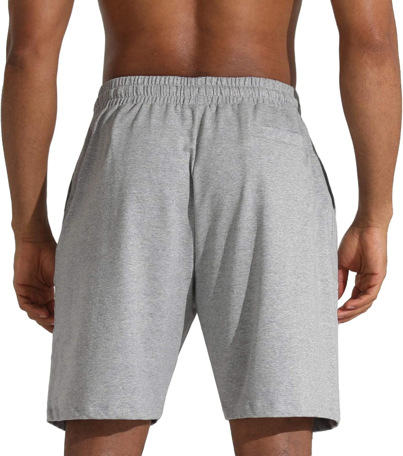 Men'S Lounge Shorts with Deep Pockets Loose-Fit Jersey Shorts for Running,Workout,Training, Basketball