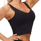 Womens' Sports Bra Longline Wirefree Padded with Medium Support