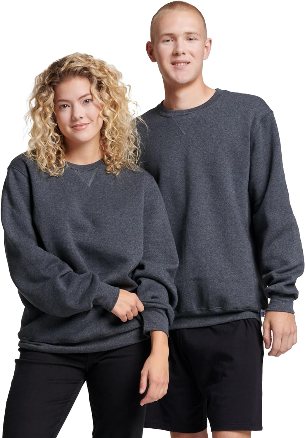 Men'S Dri-Power Fleece Sweatshirts, Moisture Wicking, Cotton Blend, Relaxed Fit, Sizes S-4X