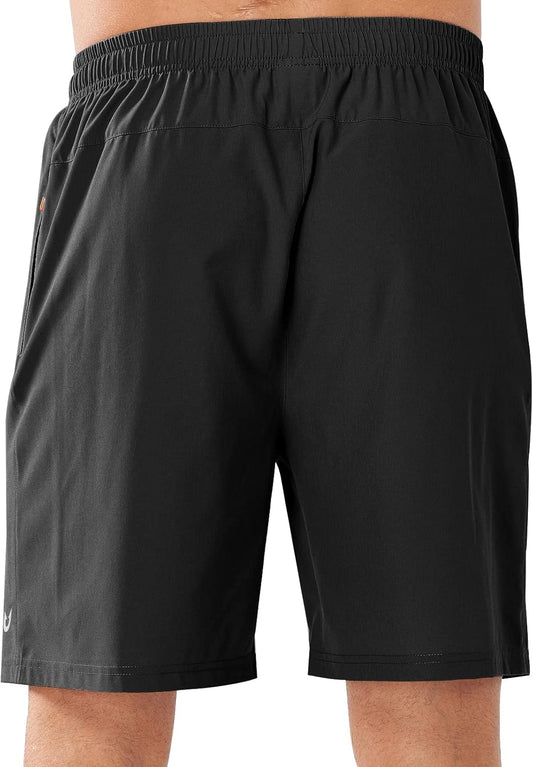 Men'S Athletic Running Shorts Quick Dry Workout Shorts Lightweight Sports Gym Basketball Short Hiking