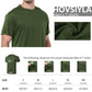 1/5 Pack Workout Shirts for Men Athletic Running Gym Quick Dry Short Sleeve Performance Moisture Wicking T Shirt