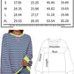 Oversized Sweatshirt for Women 2024 Fall Crewneck Striped Long Sleeve Shirts Hoodies Preppy Top Y2K Outfits