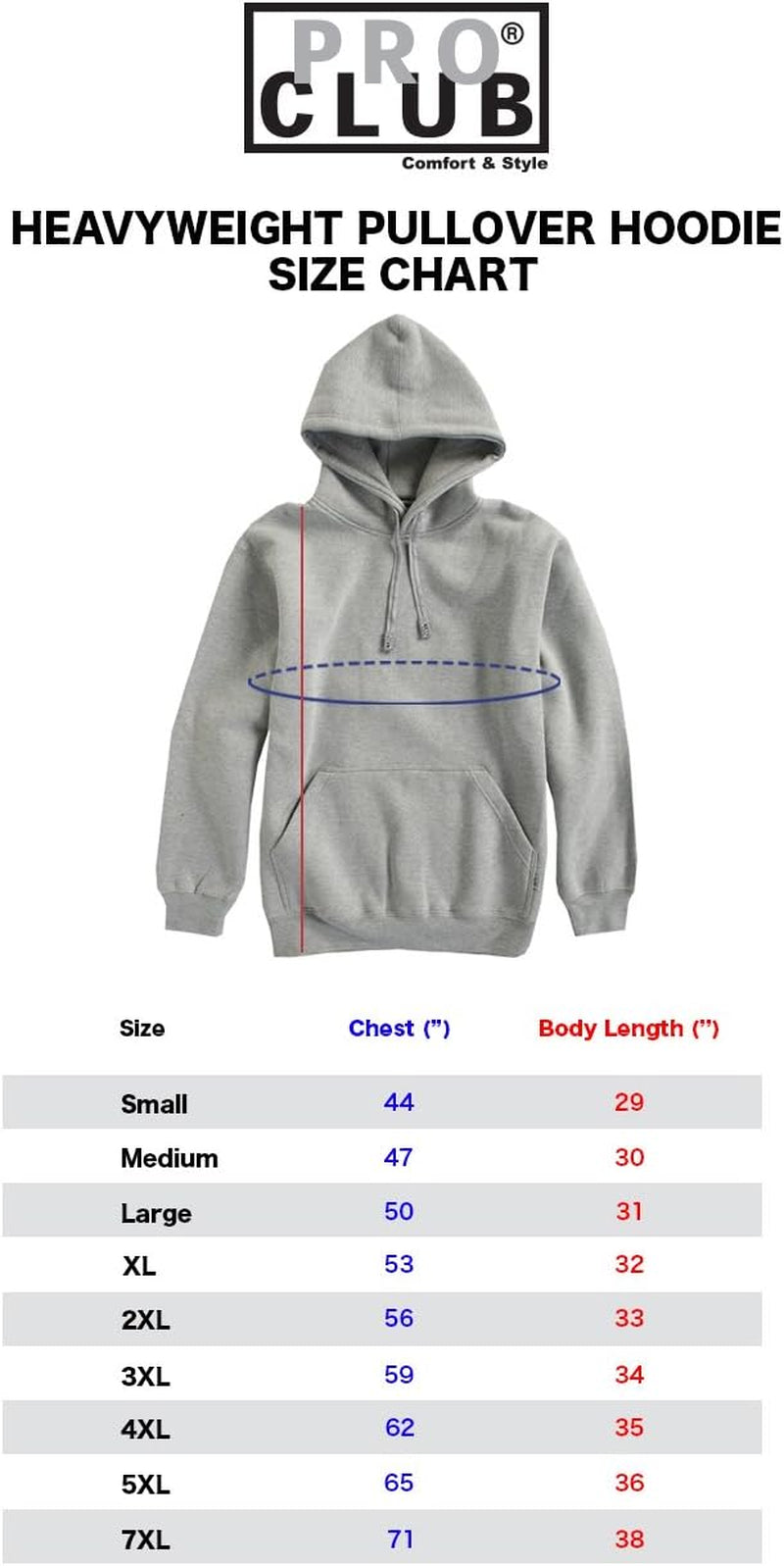 Men'S Heavyweight Pullover Hoodie