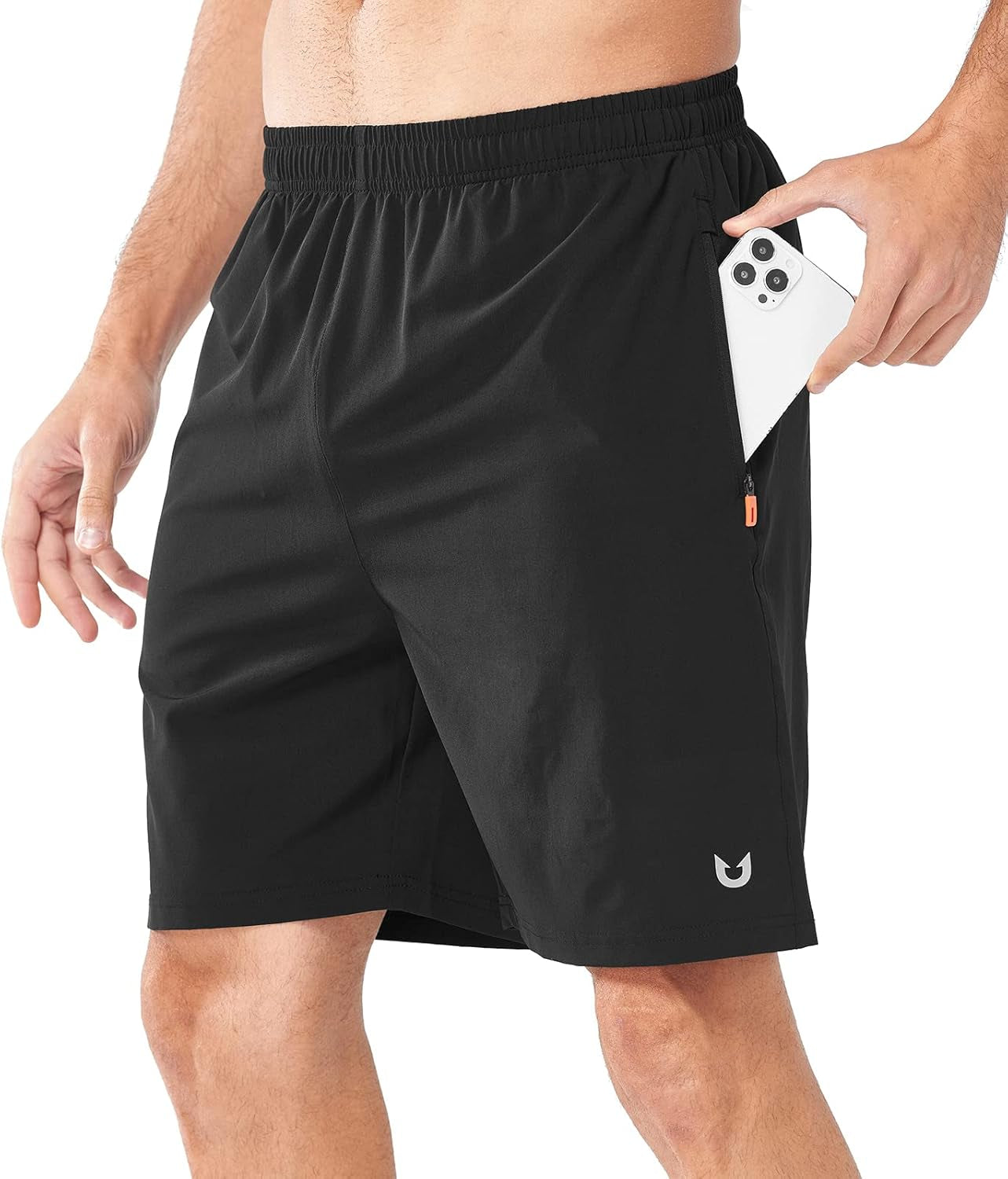 Men'S Athletic Running Shorts Quick Dry Workout Shorts Lightweight Sports Gym Basketball Short Hiking