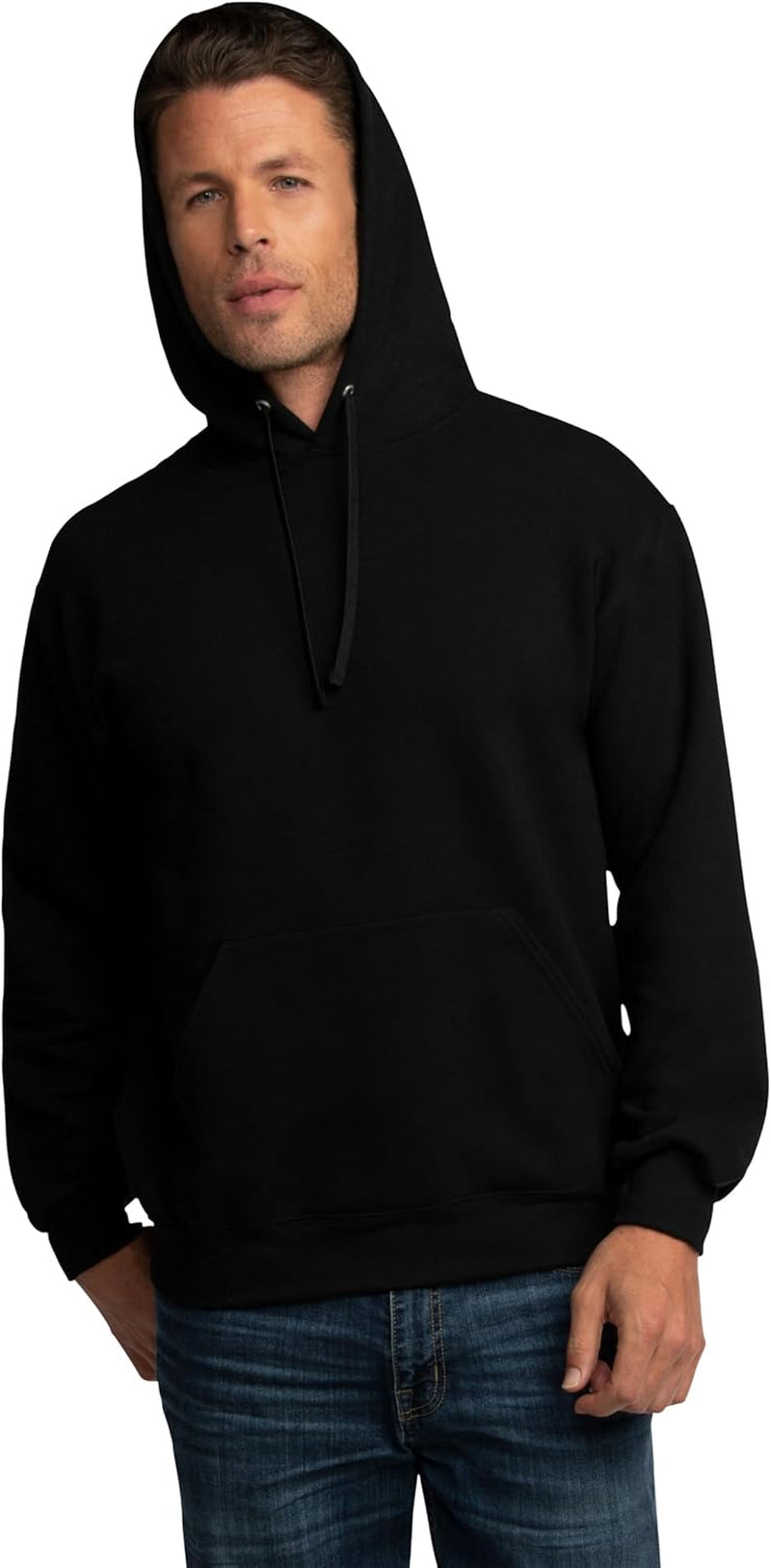 Men'S Eversoft Fleece Hoodies, Moisture Wicking & Breathable, Pullover Hooded Sweatshirt