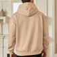 Mens 2024 Casual Cotton Hooded Collar Drawstring Hoodies Pullover Sweatshirts Casual Long Sleeve Shirts