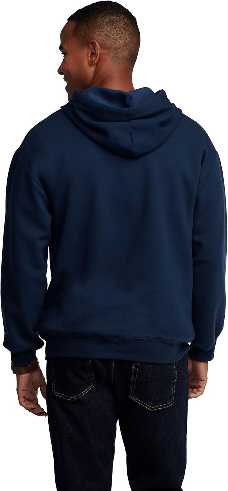 Men'S Eversoft Fleece Hoodies, Moisture Wicking & Breathable, Full Zip Hooded Sweatshirt