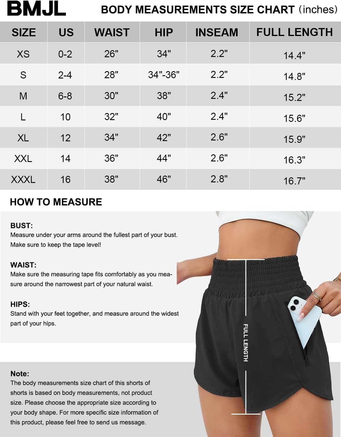 Women'S Athletic Shorts High Waisted Running Shorts Pocket Sporty Short Gym Elastic Workout Shorts