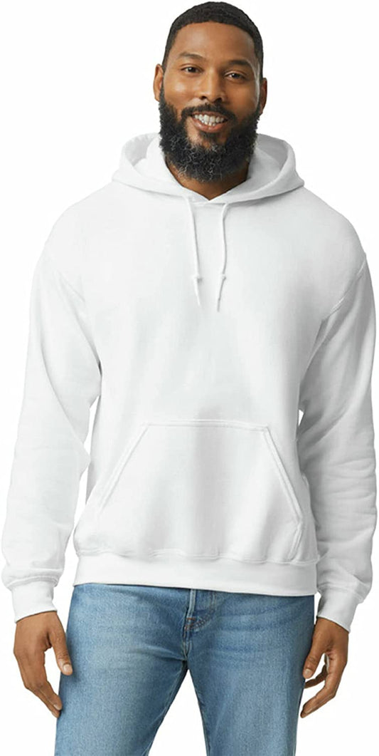 Unisex Adult Fleece Hoodie Sweatshirt, Style G18500, Multipack