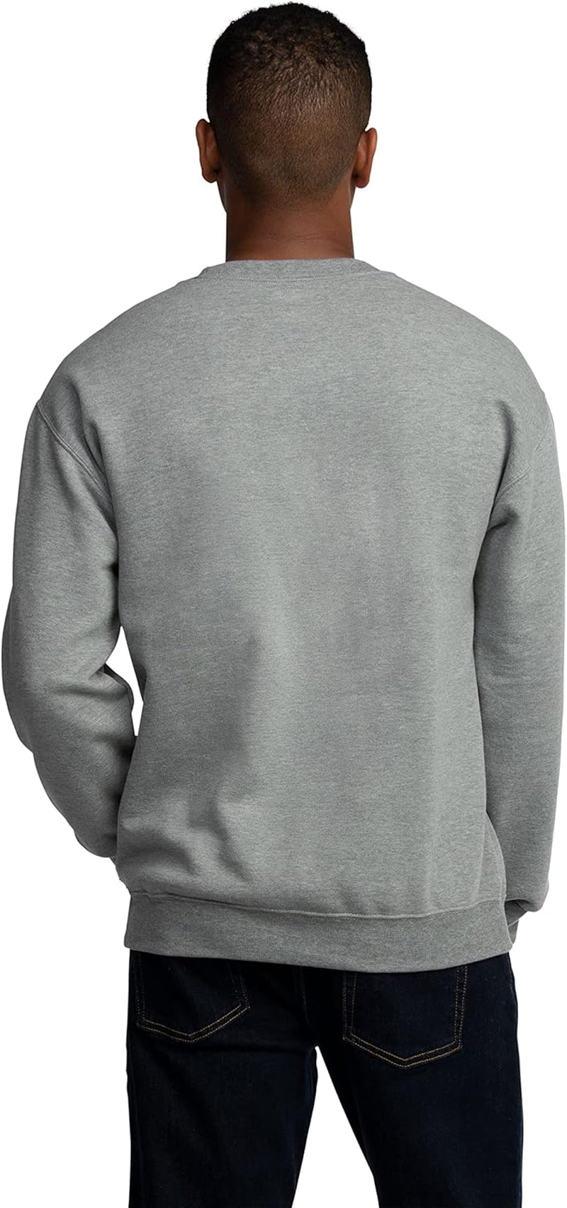 Men'S Eversoft Fleece Sweatshirts, Moisture Wicking & Breathable, Crewneck Sweatshirt