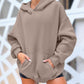 Womens Oversized Sweatshirts Fleece Hoodies Long Sleeve Shirts Pullover Fall Outfits 2024 with Pocket