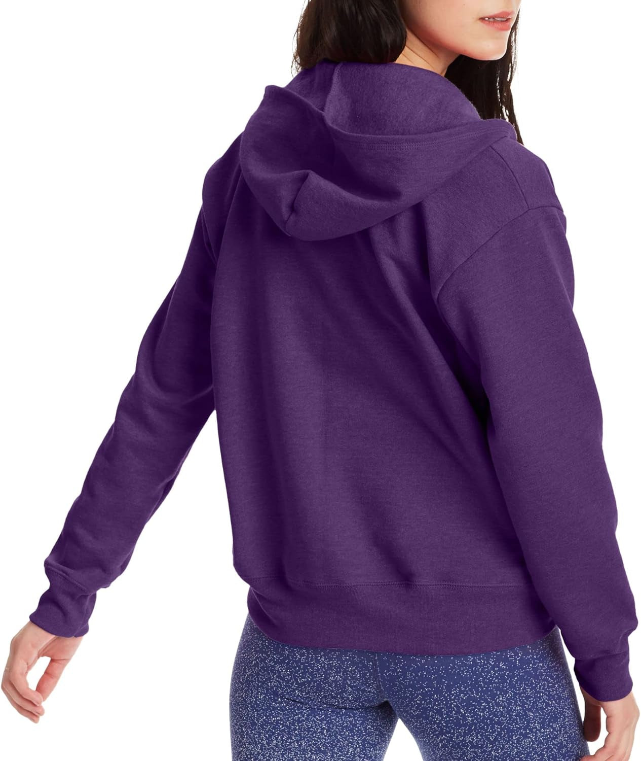 Women'S Hoodie, Ecosmart Fleece Full-Zip Hoodie, Zip-Up Hooded Sweatshirt