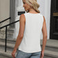 Womens Summer Tank Top Sleeveless Business Casual Outfits 2024 Basic Loose Dressy Work Shirt