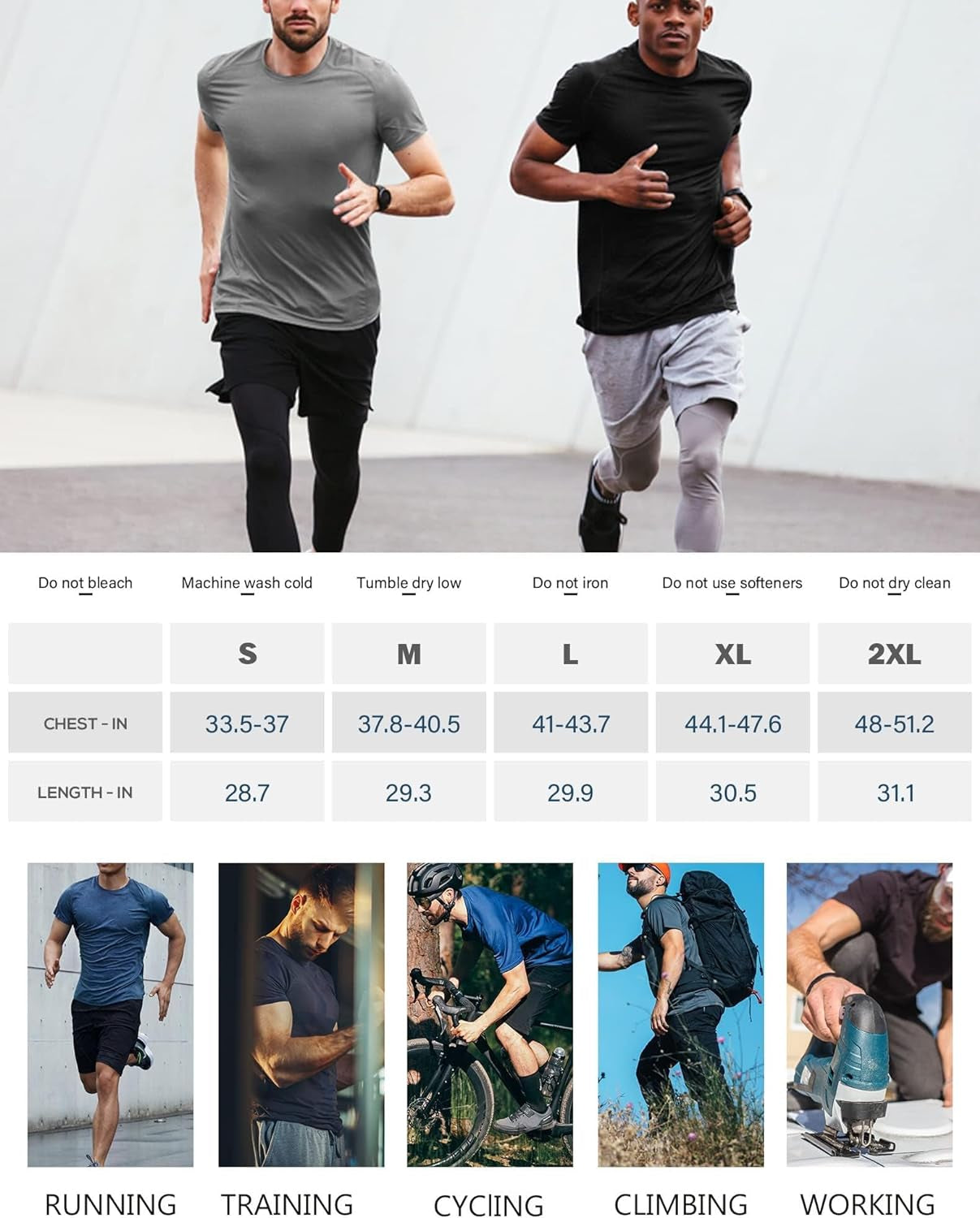 5 Pack Mesh Workout Shirts for Men Dry Fit Gym Shirts Quick Dry Athletic Short Sleeve T-Shirt Moisture Wicking